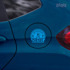 Bright and Bold Diesel Tank Sticker