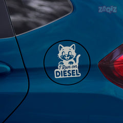 Diesel Sticker for Car | Long-Lasting Automotive Decal