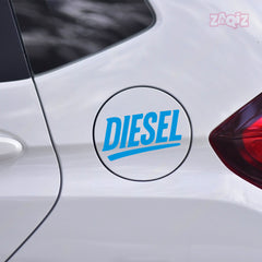 Trendy Diesel Sticker for Car Fuel Tank Cap | Easy Peel & Stick