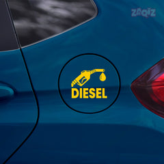 Unique Diesel Label for Fuel Safety