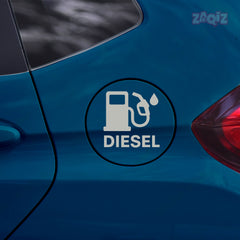 Creative Diesel Sticker for Car Fuel Tank Cap