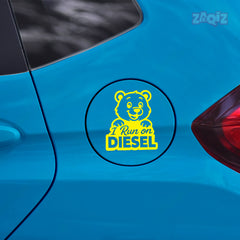 Diesel Sticker for Fuel Tank | Durable Automotive Decal