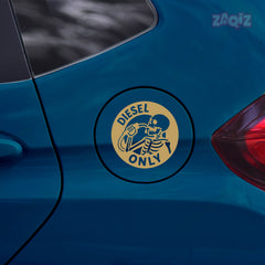 Designer Diesel Sticker for Fuel Tank | Unique Print