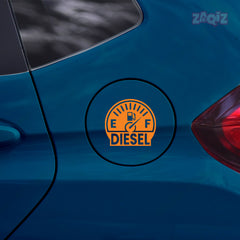 Bright and Bold Diesel Tank Sticker