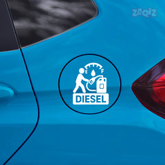 Glossy Diesel Sticker for Car | Premium Finish