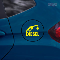 Unique Diesel Label for Fuel Safety