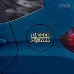 Reflective Diesel Sticker for Car | Safety & Style