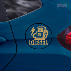 Stylish Diesel Sticker for Car – Long-Lasting Vinyl