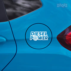 Reflective Diesel Sticker for Car | Safety & Style