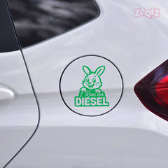 Reflective Diesel Sticker for Fuel Tank | Premium Quality