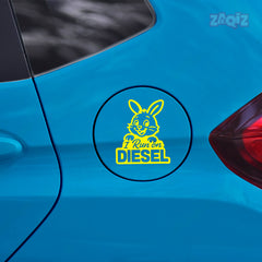 Reflective Diesel Sticker for Fuel Tank | Premium Quality