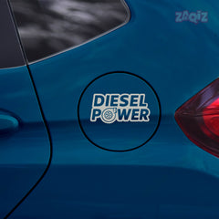 Reflective Diesel Sticker for Car | Safety & Style