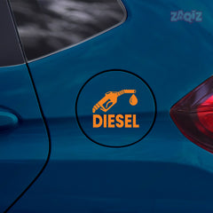 Unique Diesel Label for Fuel Safety