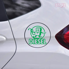 Premium Diesel Sticker for Car | Waterproof Fuel Tank Decal