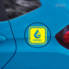 Buy Diesel Sticker for Fuel Tank Cap Online | Zaqiz Collection