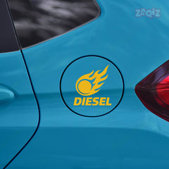 Funny Diesel Sticker for Car Fuel Tank | Easy-to-Apply