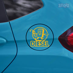 Premium Diesel Sticker for Car | Waterproof Fuel Tank Decal