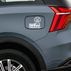 Clear Diesel Label for Car