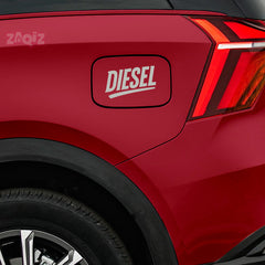 Trendy Diesel Sticker for Car Fuel Tank Cap | Easy Peel & Stick