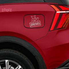 Minimalist Diesel Sticker for Car | Simple & Sleek