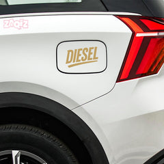 Trendy Diesel Sticker for Car Fuel Tank Cap | Easy Peel & Stick