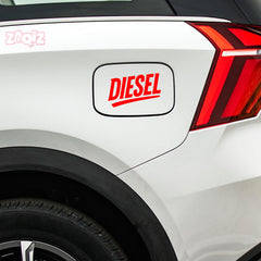 Trendy Diesel Sticker for Car Fuel Tank Cap | Easy Peel & Stick
