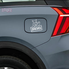 Minimalist Diesel Sticker for Car | Simple & Sleek