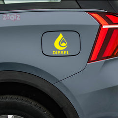 Diesel Sticker for Car | Vibrant Fuel Tank Label