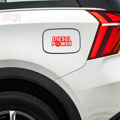 Reflective Diesel Sticker for Car | Safety & Style