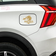 Diesel Sticker for Car | Gloss Finish Fuel Tank Decal