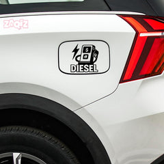 Stylish Diesel Sticker for Car – Long-Lasting Vinyl