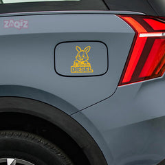 Reflective Diesel Sticker for Fuel Tank | Premium Quality