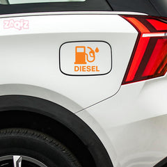 Creative Diesel Sticker for Car Fuel Tank Cap