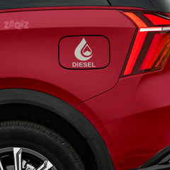 Diesel Sticker for Car | Vibrant Fuel Tank Label