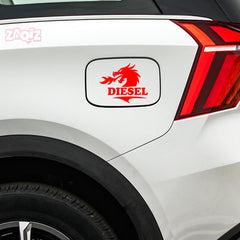 Diesel Sticker for Car | Gloss Finish Fuel Tank Decal