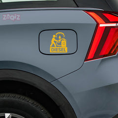 Glossy Diesel Sticker for Car | Premium Finish