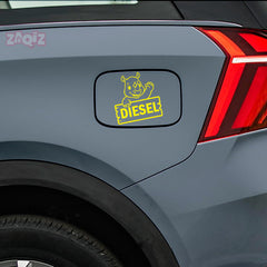Minimalist Diesel Sticker for Car | Simple & Sleek