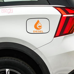 Diesel Sticker for Car | Vibrant Fuel Tank Label