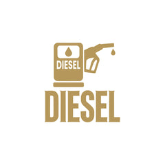 Diesel Tank Caution Notice Decal