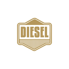 Vibrant Diesel Warning Sticker Decal