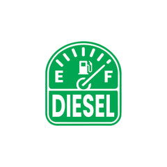 Premium Diesel Use Decal for Vehicles