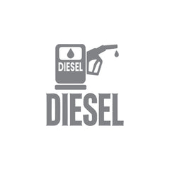 Diesel Tank Caution Notice Decal
