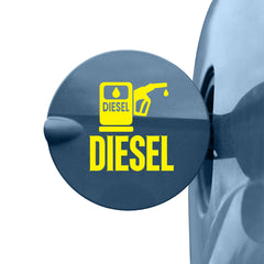 Diesel Tank Caution Notice Decal