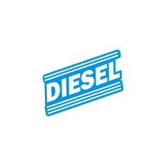 Adhesive Diesel Fuel Label for Tanks