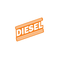 Adhesive Diesel Fuel Label for Tanks
