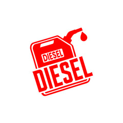 Effortless Diesel Label for Tanks
