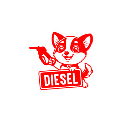 Diesel Tag for Car and Bike Tanks