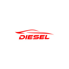 Compact Diesel Label for Clear Signage