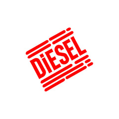 Diesel Fuel Marker Decal