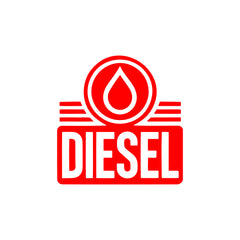 Diesel Fuel Indicator Tag for Caps